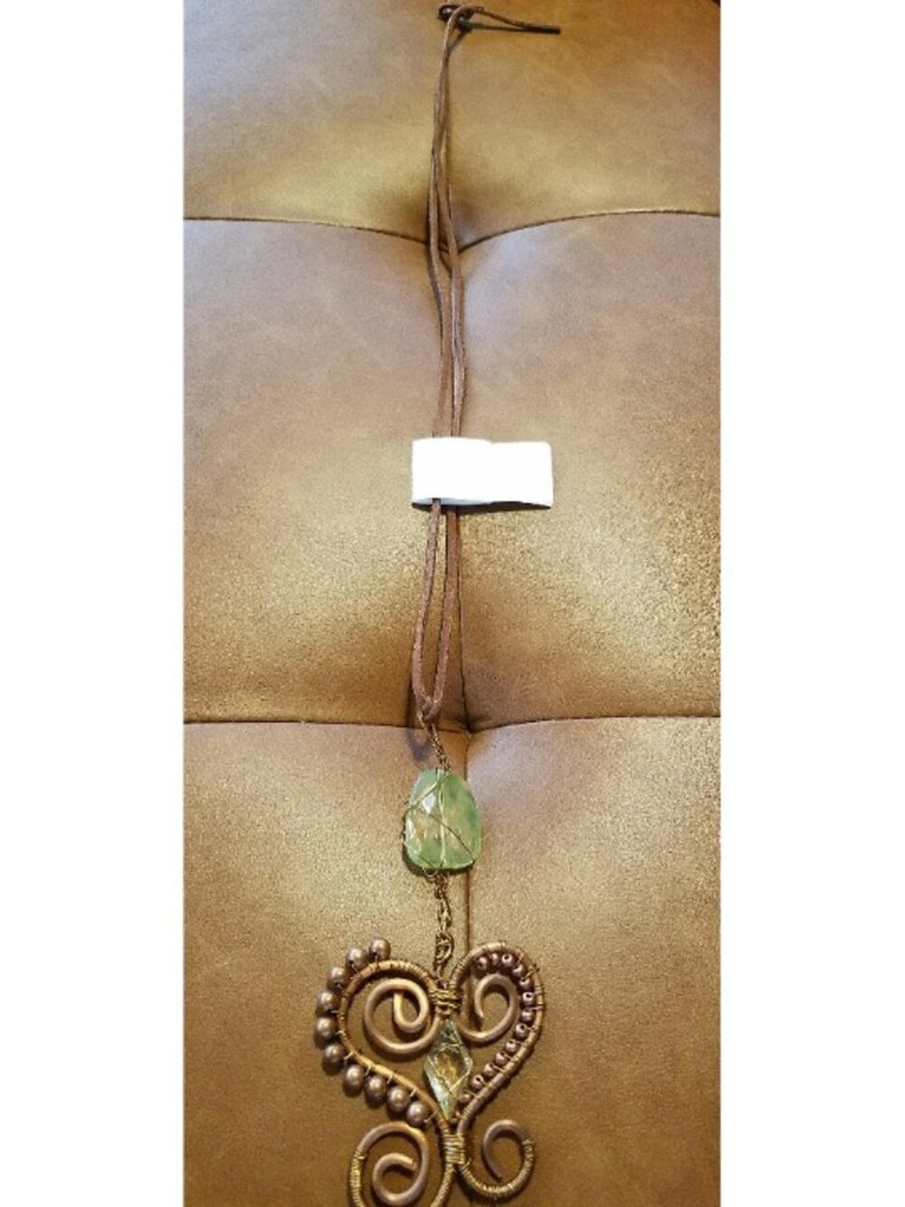 Copper Butterfly Necklace